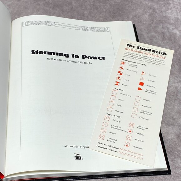 Storming to Power (The Third Reich) 1990 Hardcover Time-Life Books WWII - Picture 2 of 8